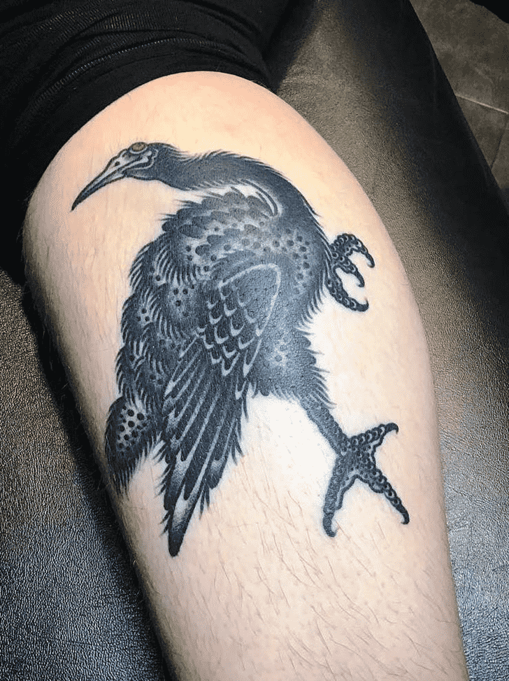 Emu Tattoo Shot