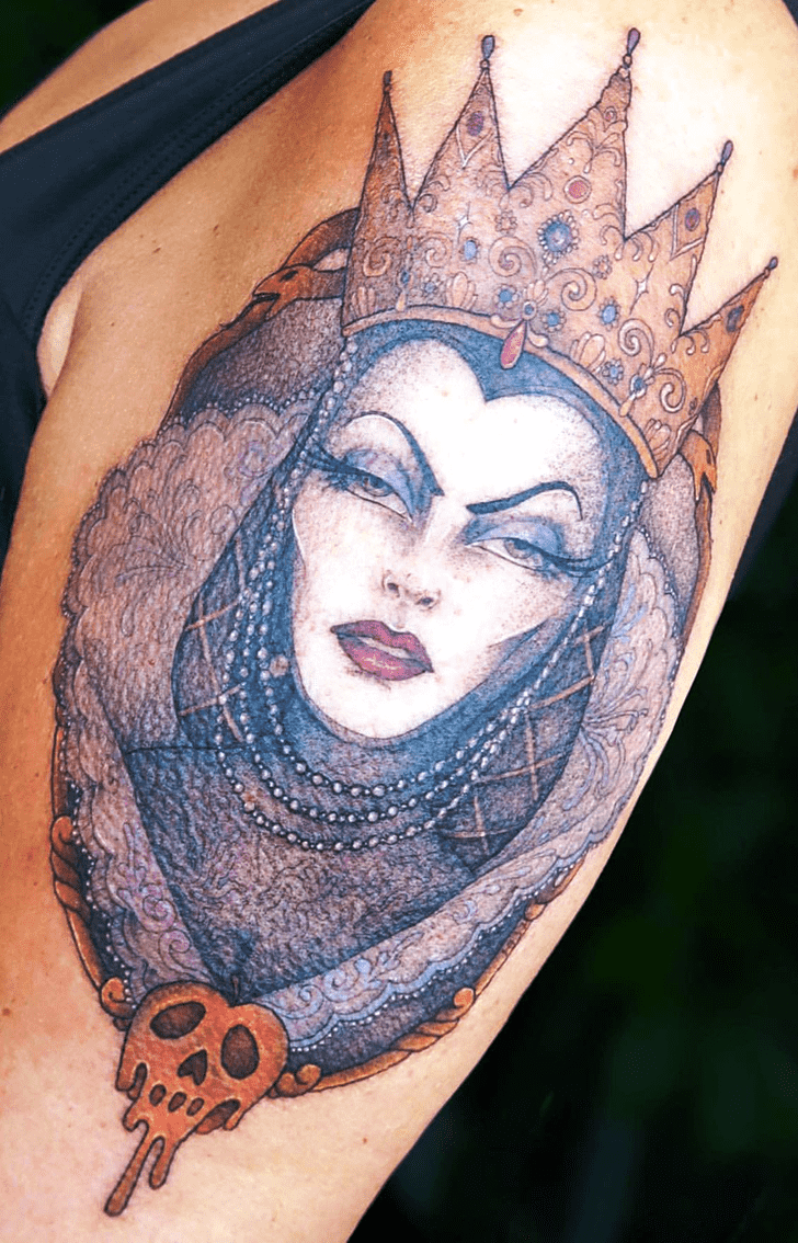 Evil Queen Tattoo Photograph