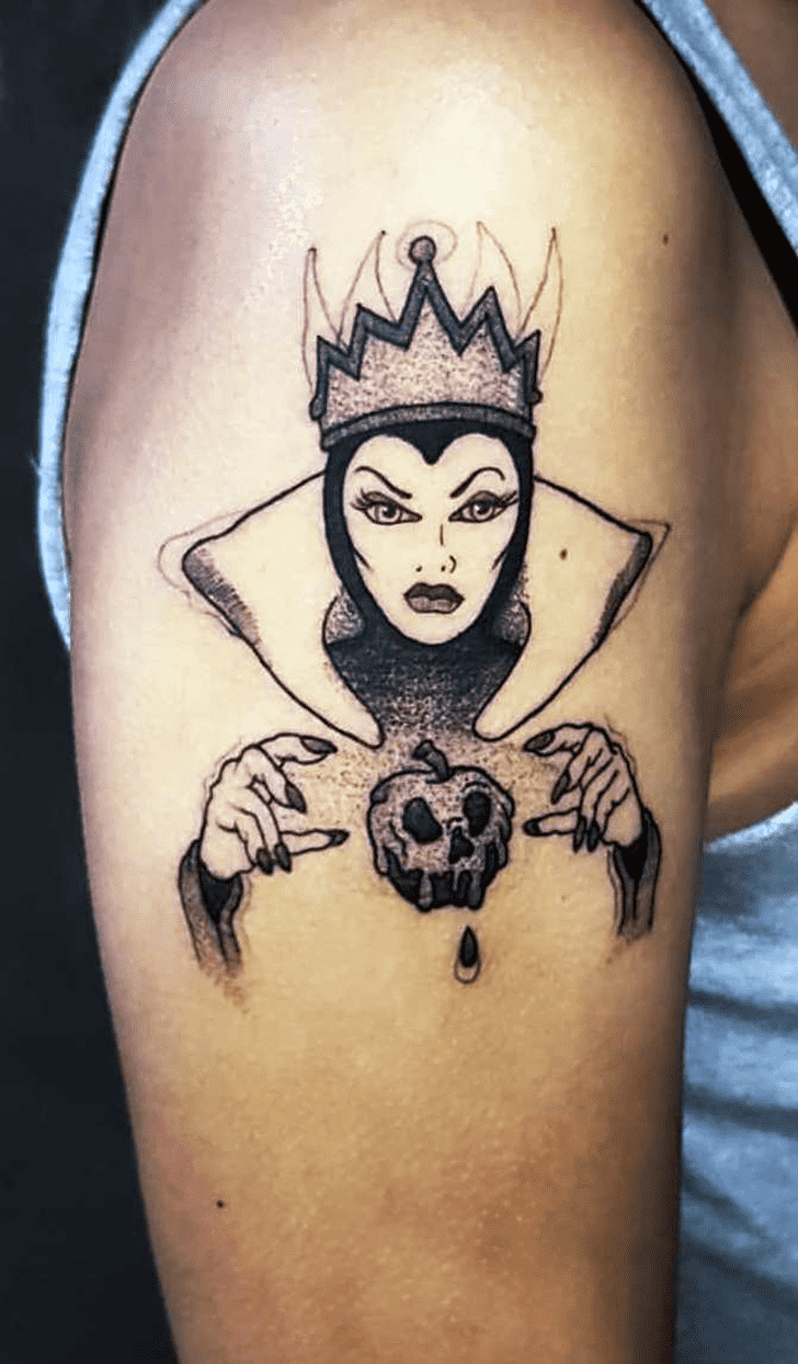 Evil Queen Tattoo Shot