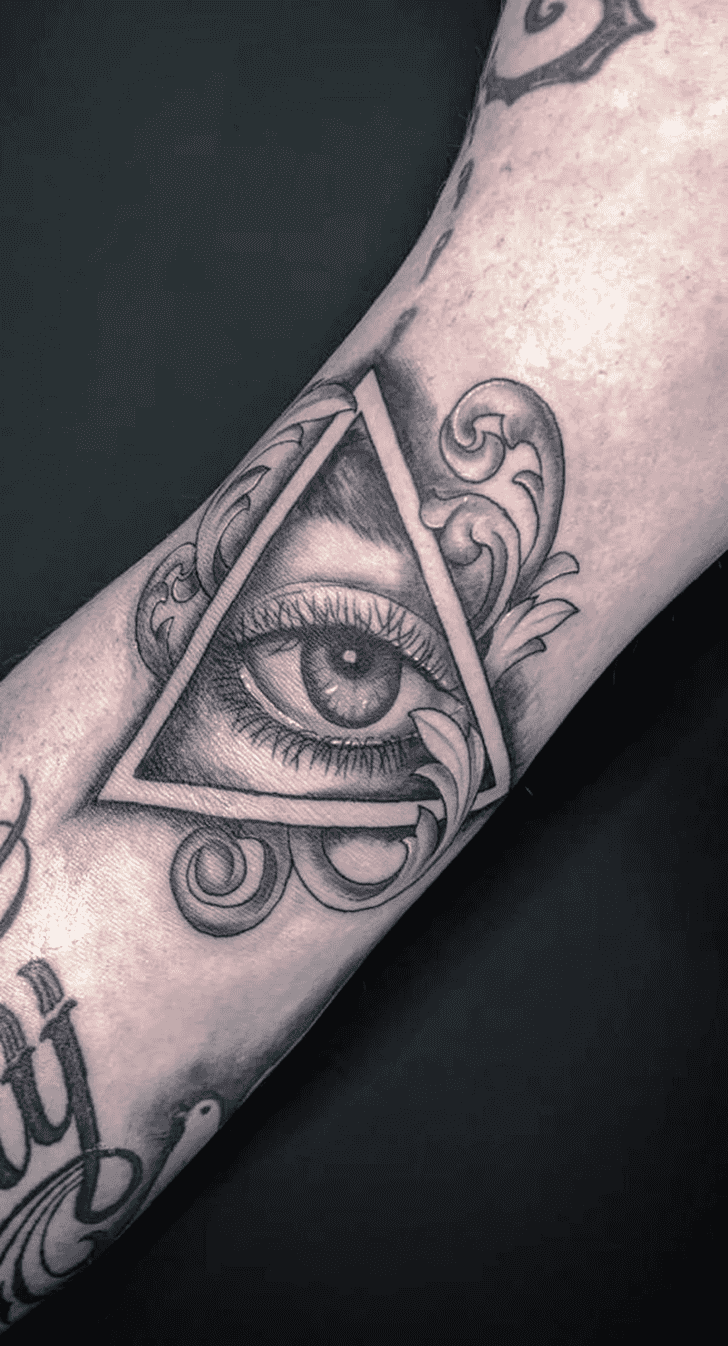 Eye Tattoo Photograph