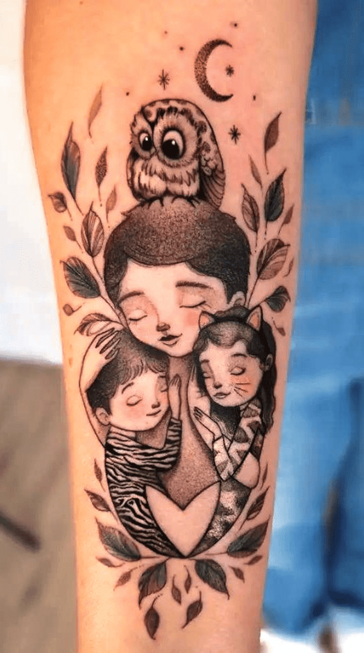 Family Tattoo Figure