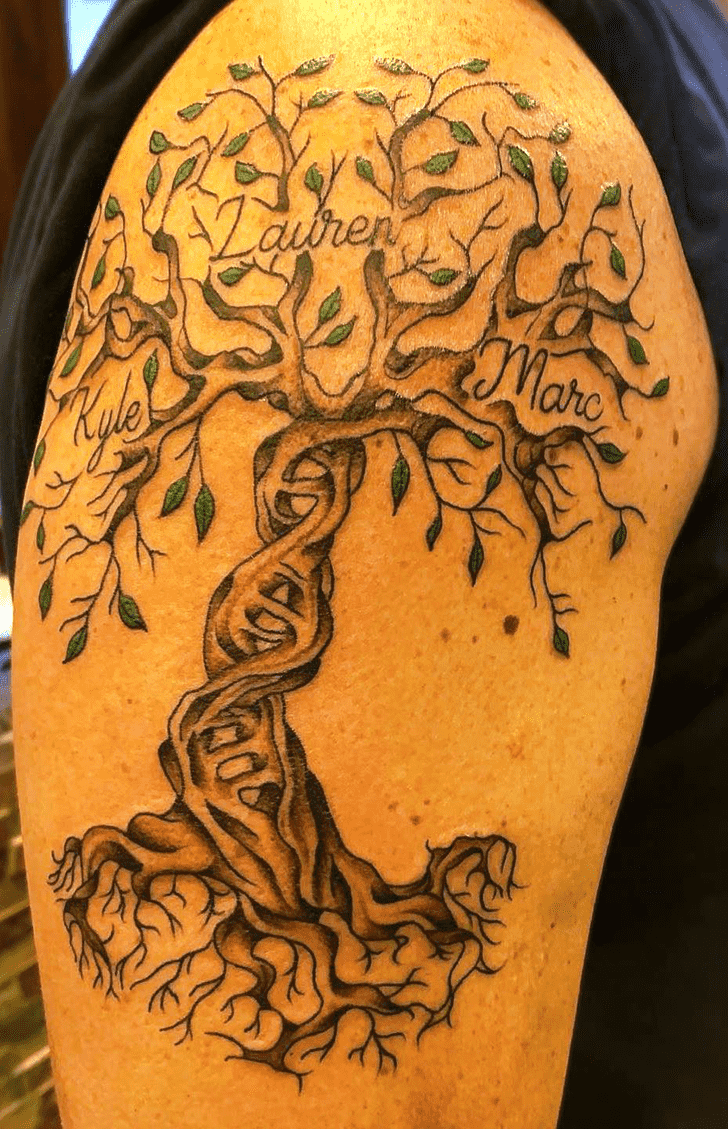 Family Tree Tattoo Portrait