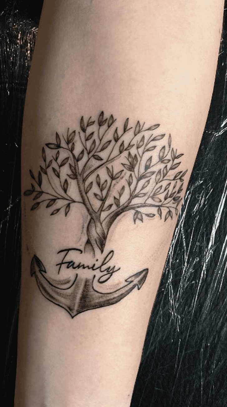 Family Tree Tattoo Portrait