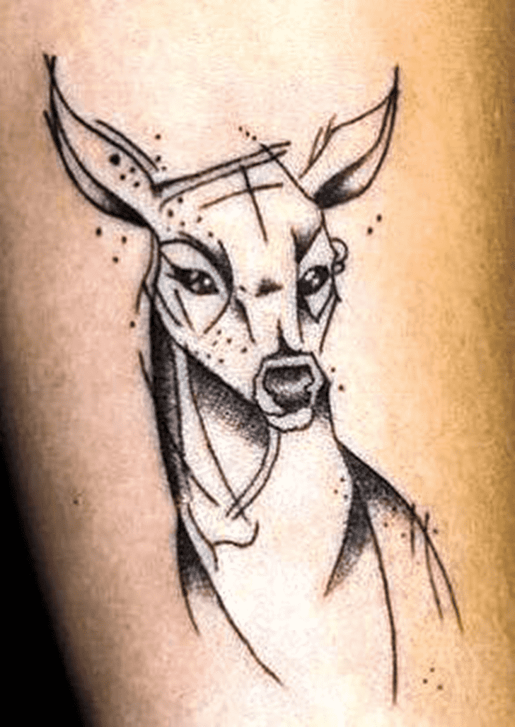 Fawn Tattoo Picture