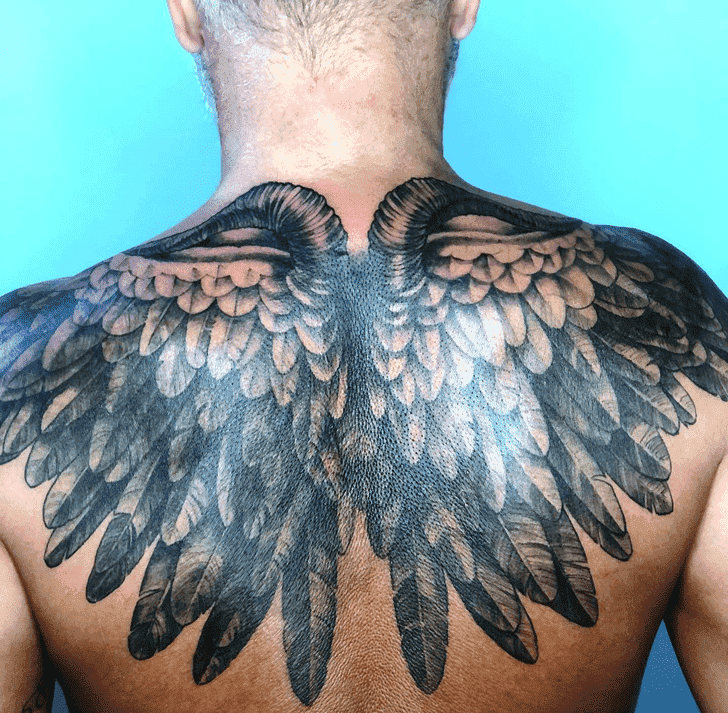 Feather Tattoo Photograph