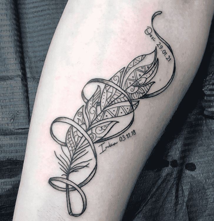 Feather Tattoo Snapshot
