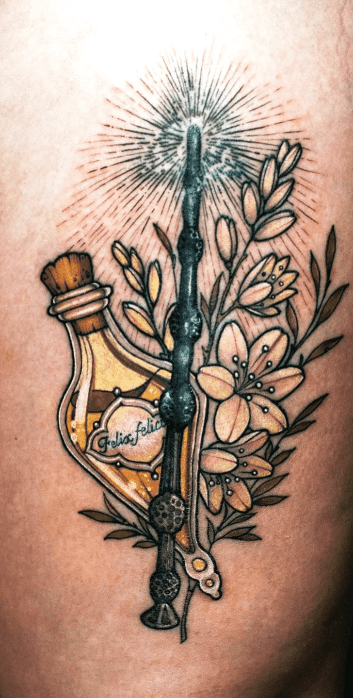 Felix Felicis Tattoo Design Image