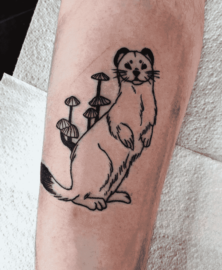 Ferret Tattoo Snapshot