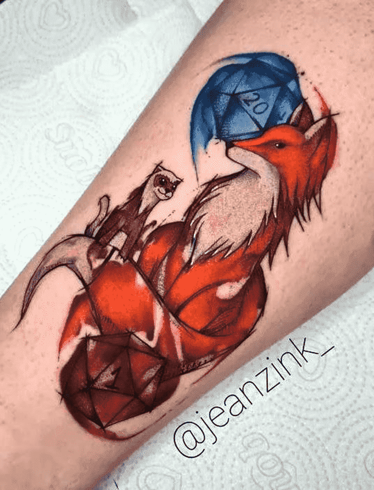 Ferret Tattoo Photograph