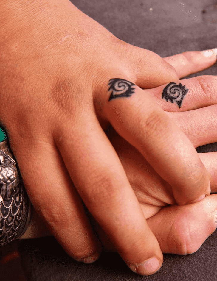 Finger Tattoo Ink