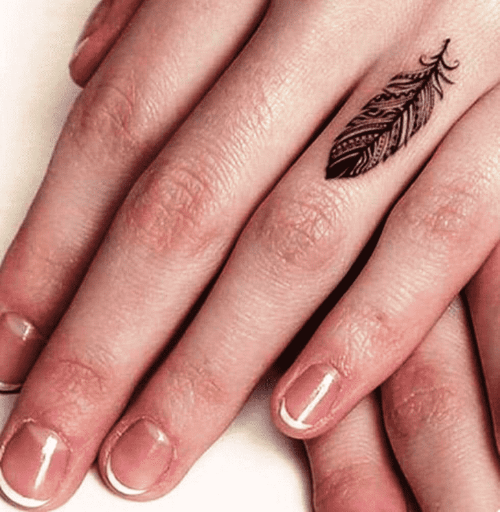 Finger Tattoo Shot