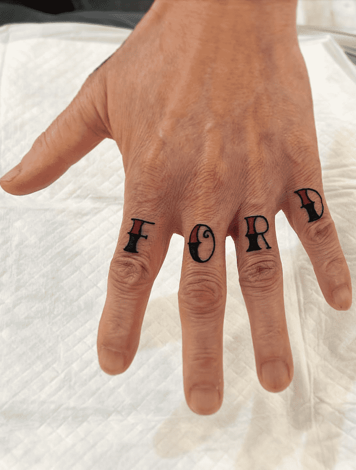 Finger Tattoo Portrait