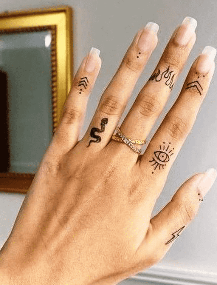 Finger Tattoo Snapshot