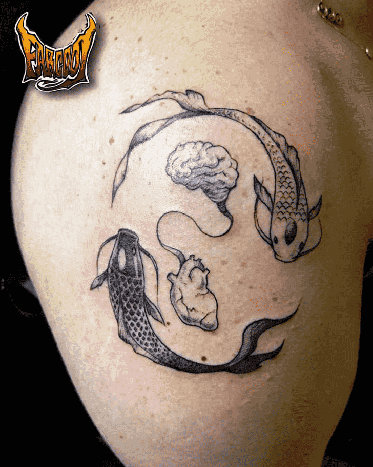 Fish Tattoo Figure
