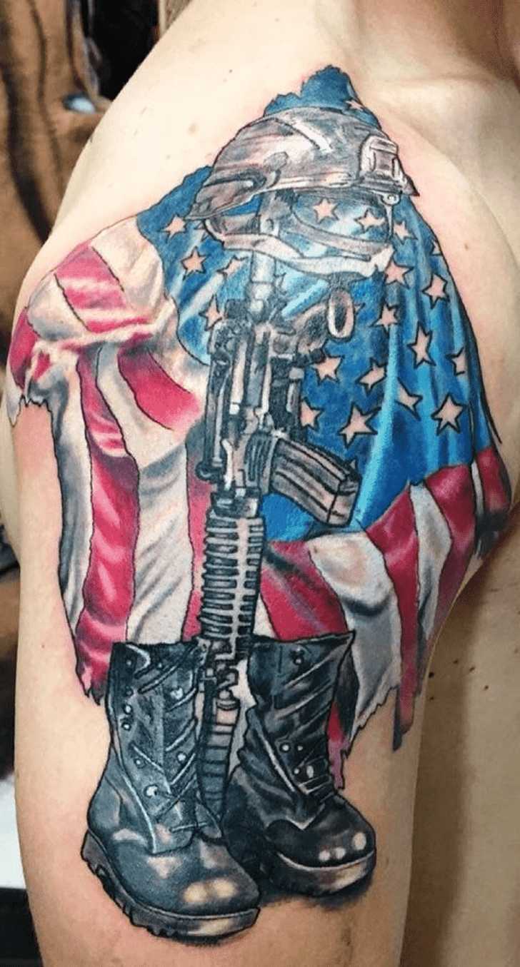 Flag Tattoo Picture
