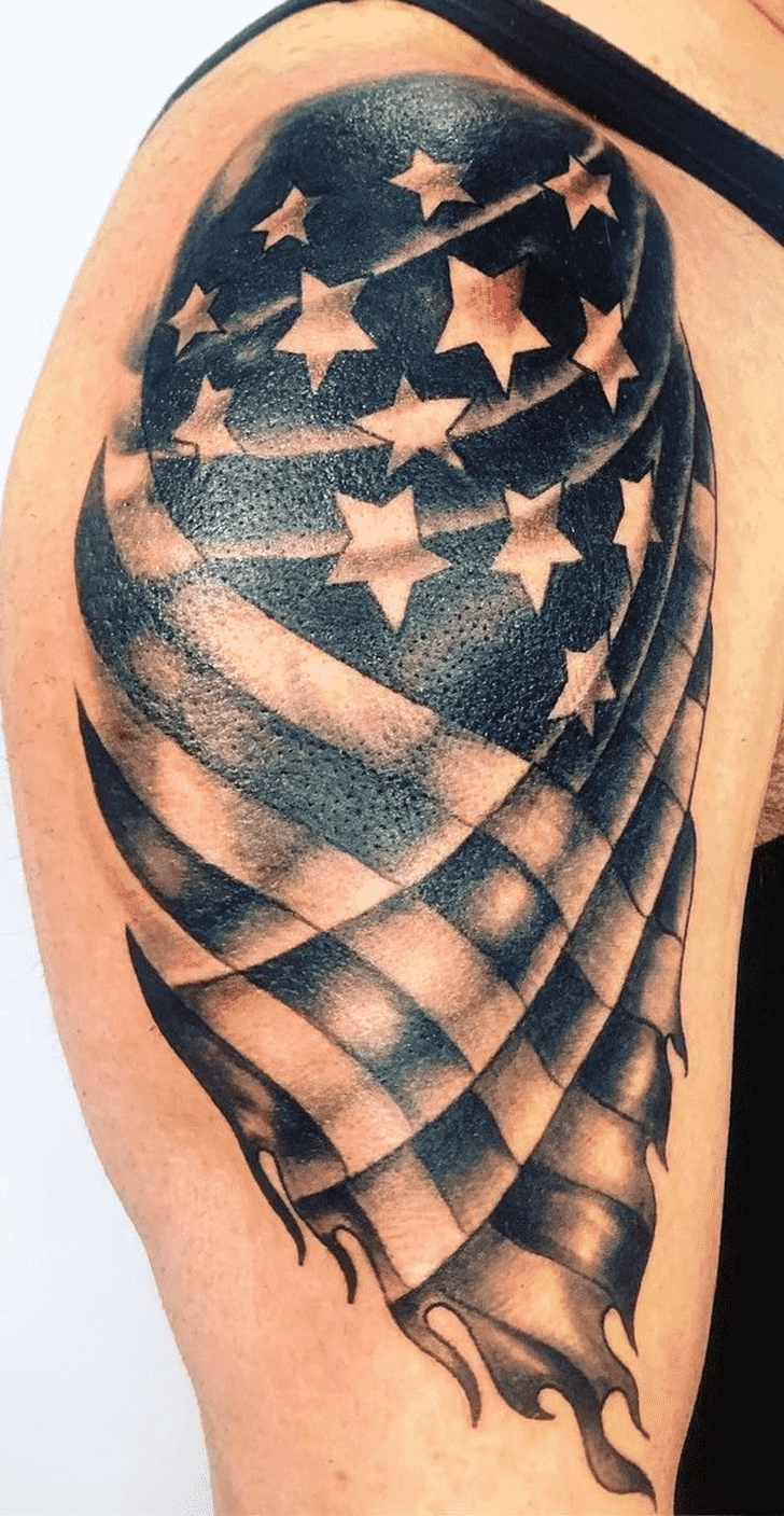 Flag Tattoo Photos