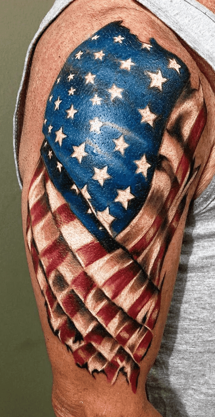 Flag Tattoo Snapshot