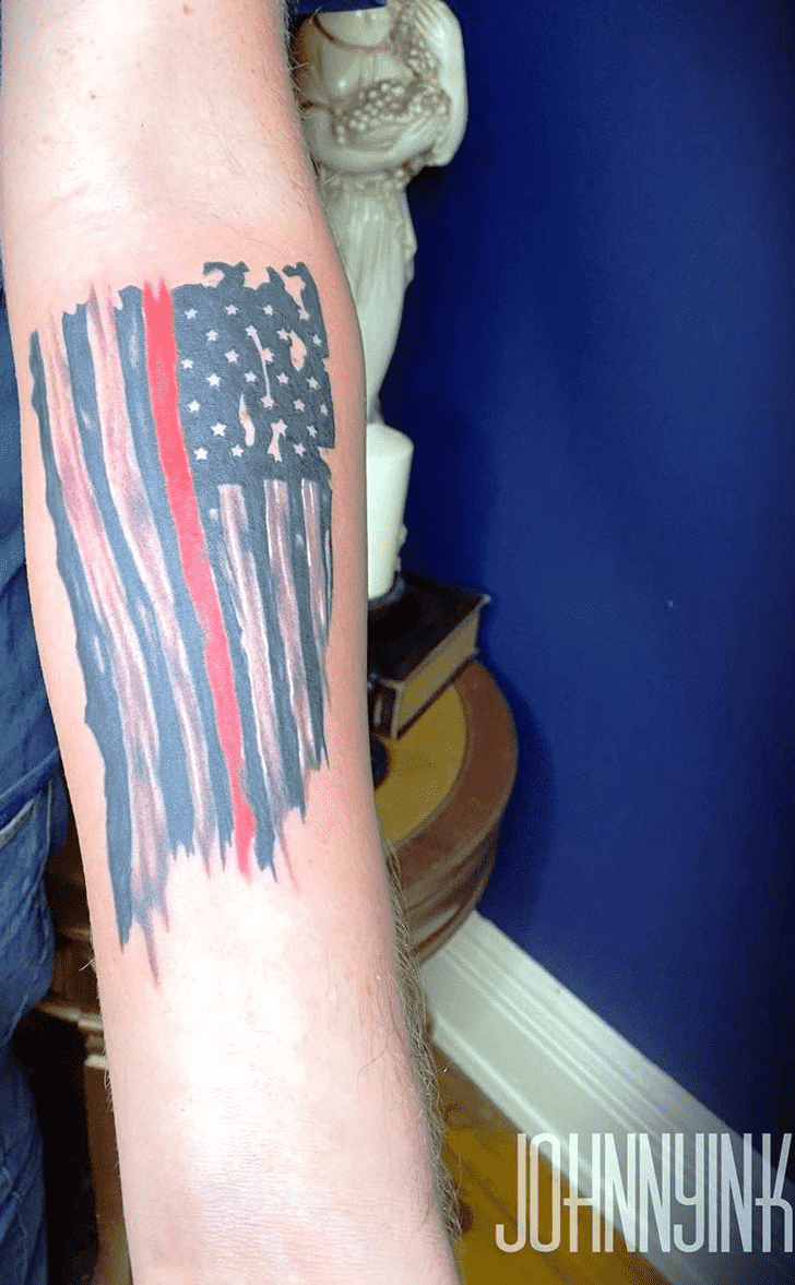 Flag Tattoo Photo
