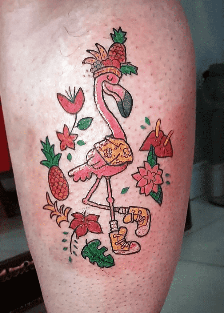 Flamingo Tattoo Photograph
