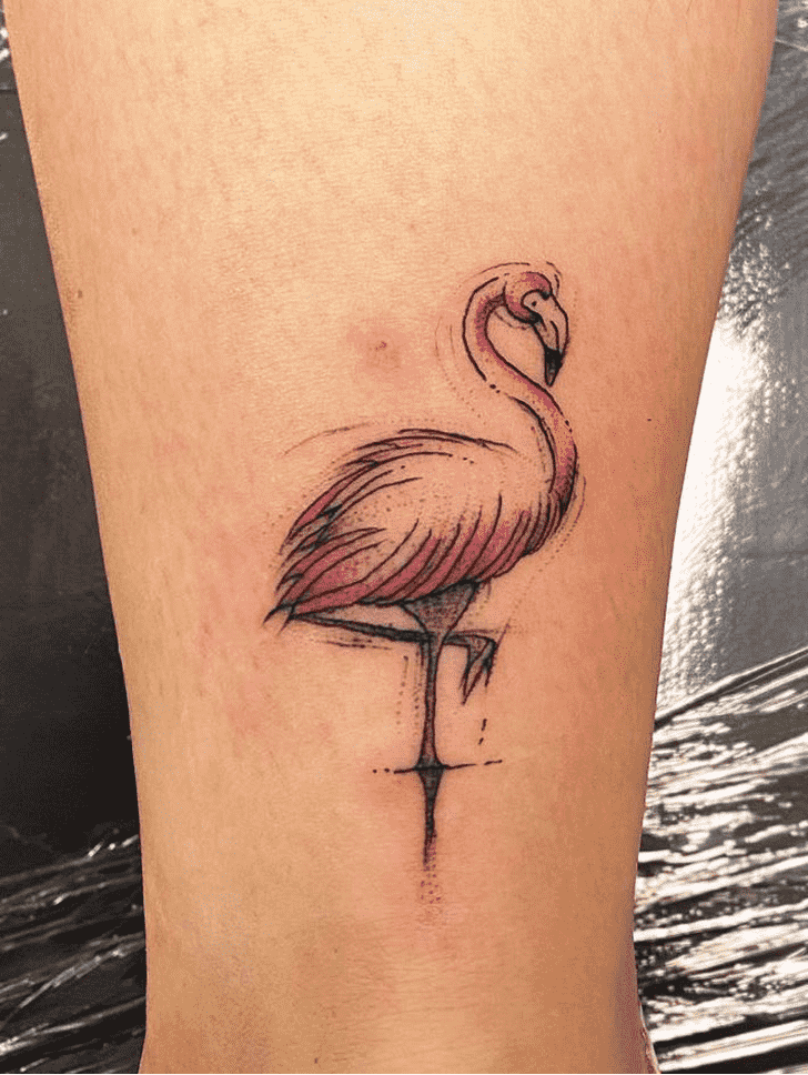 Flamingo Tattoo Ink