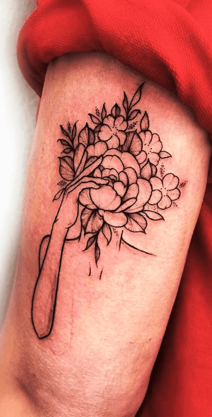 Flower Tattoo Ink