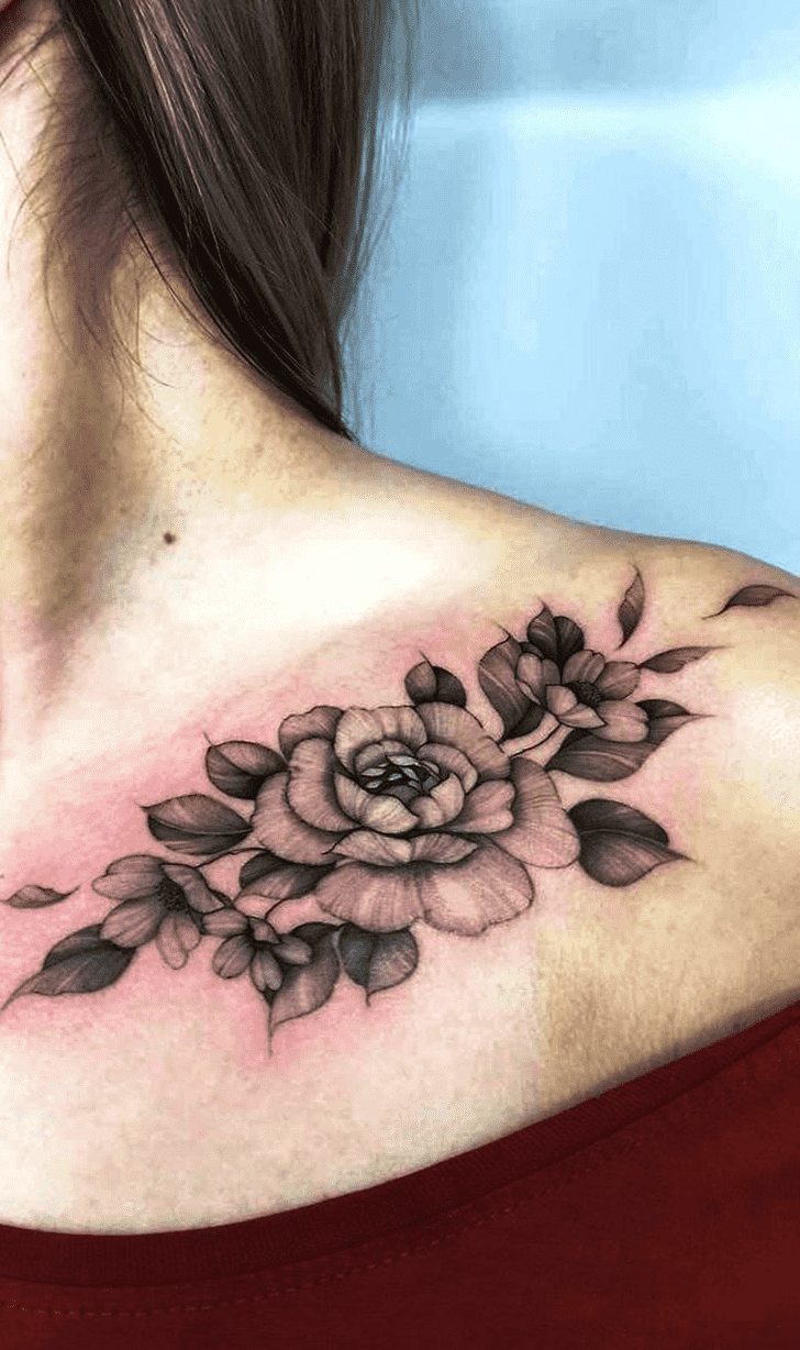 Flower Tattoo Portrait