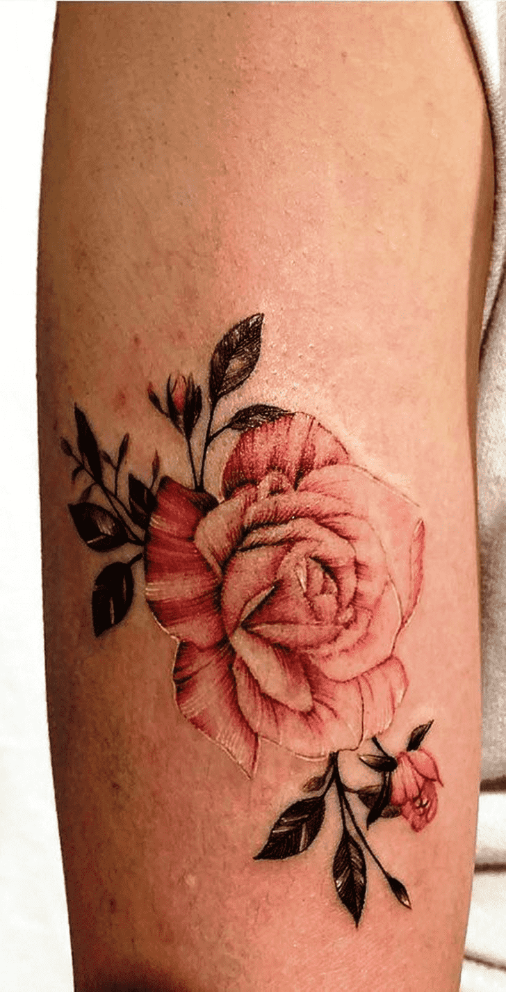 Flower Tattoo Ink