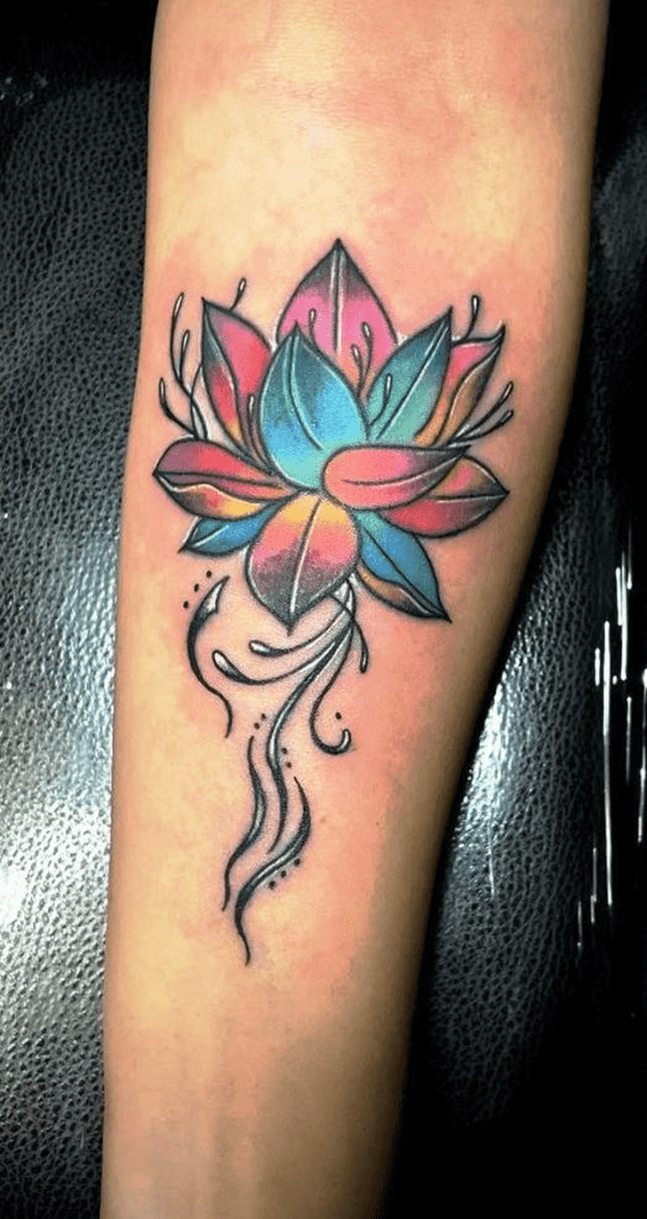 Flower Tattoo Shot