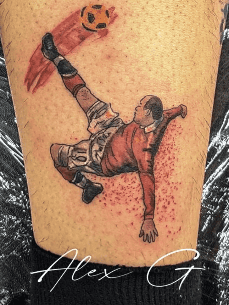 Football Tattoo Picture