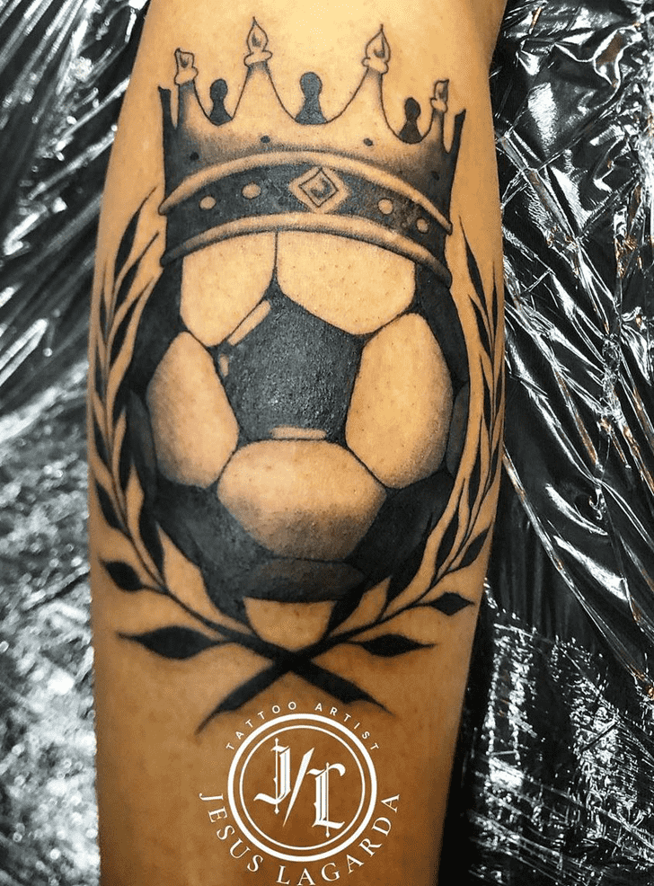 Football Tattoo Photo