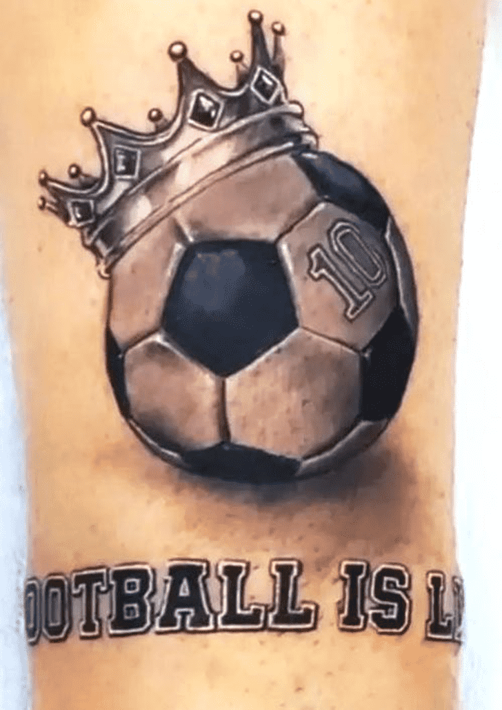 Football Tattoo Photos