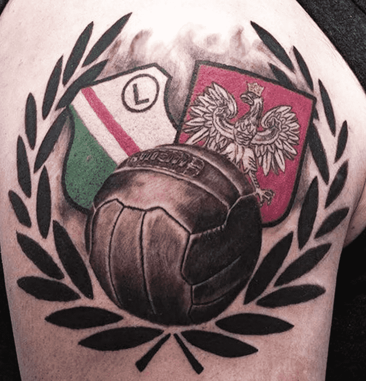 Football Tattoo Ink