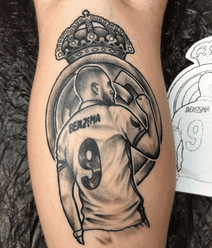 Football Tattoo Design Image