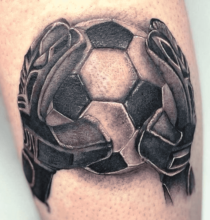 Football Tattoo Figure