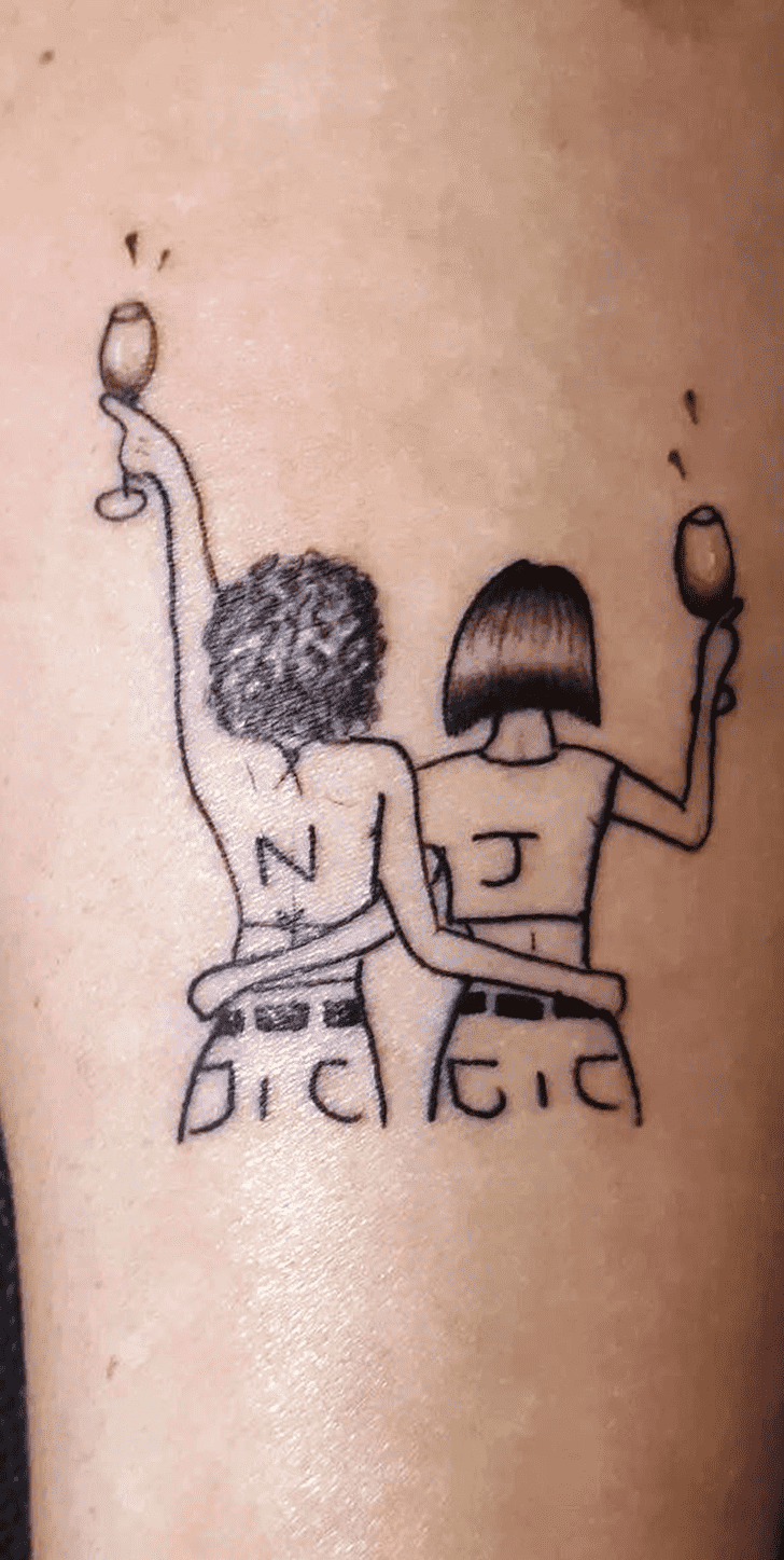 Friends Tattoo Snapshot