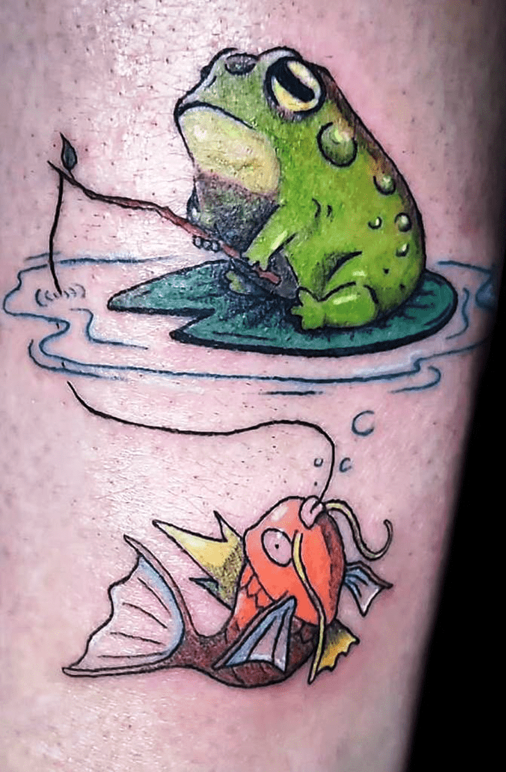 Frog Tattoo Shot