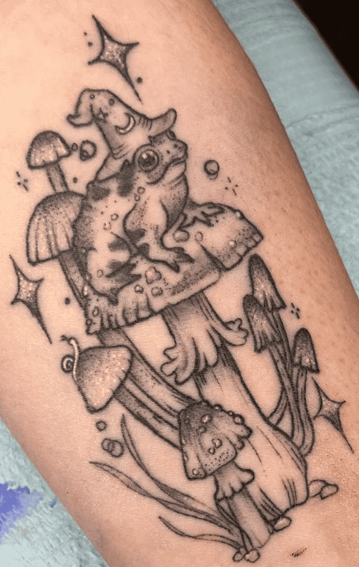 Frog Tattoo Portrait