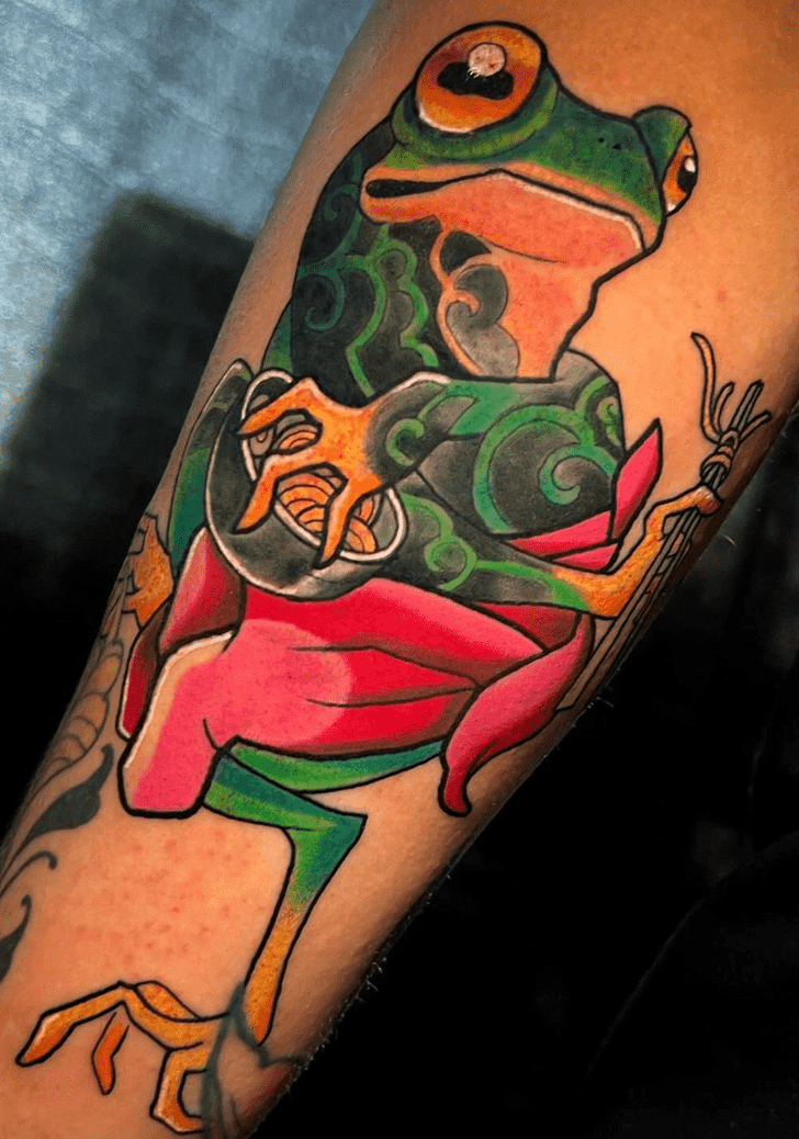 Frog Tattoo Ink