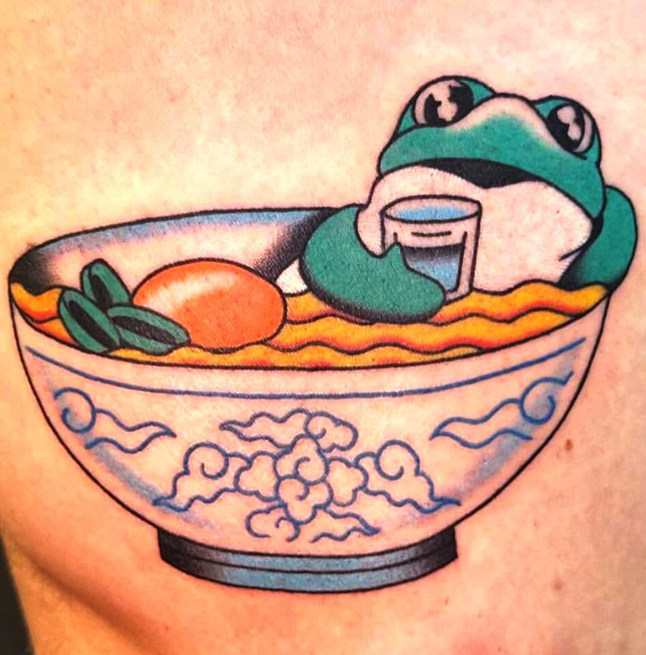 Frog Tattoo Snapshot