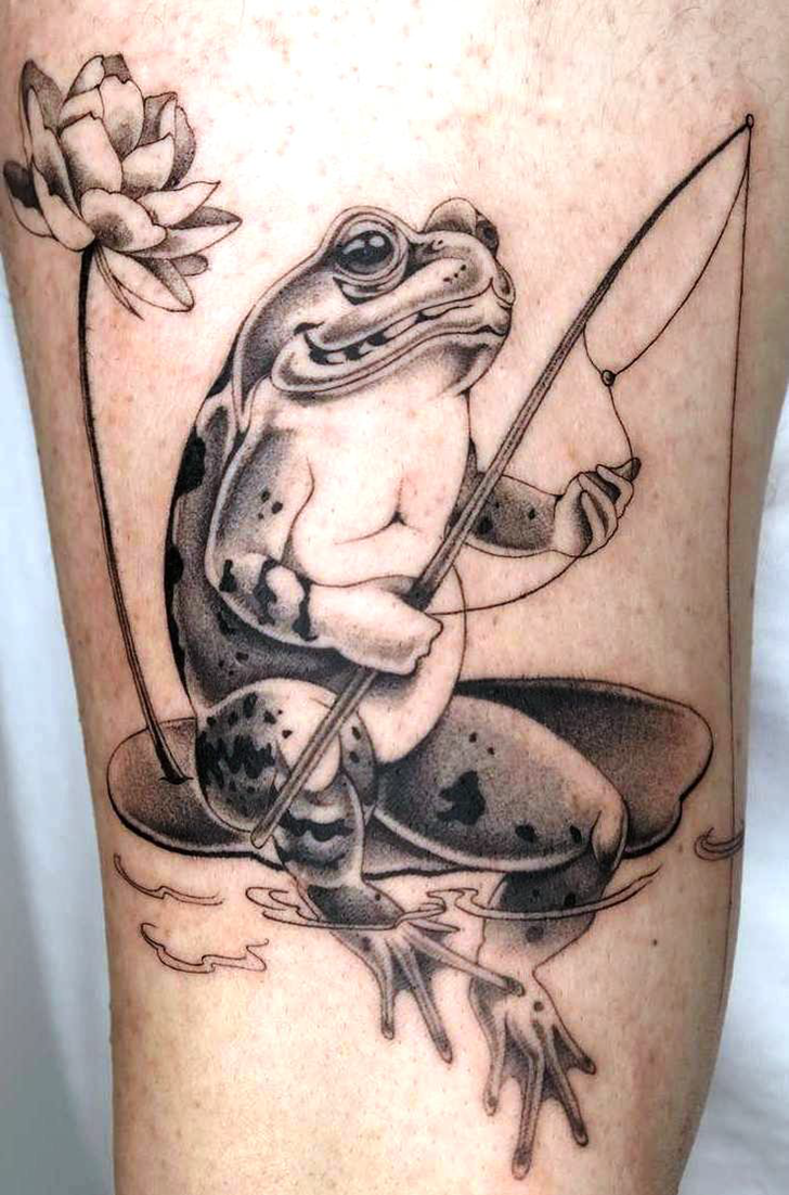 Frog Tattoo Design Image