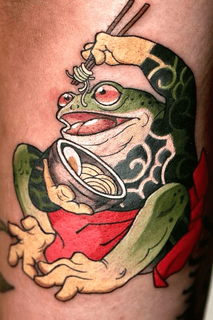 Frog Tattoo Snapshot