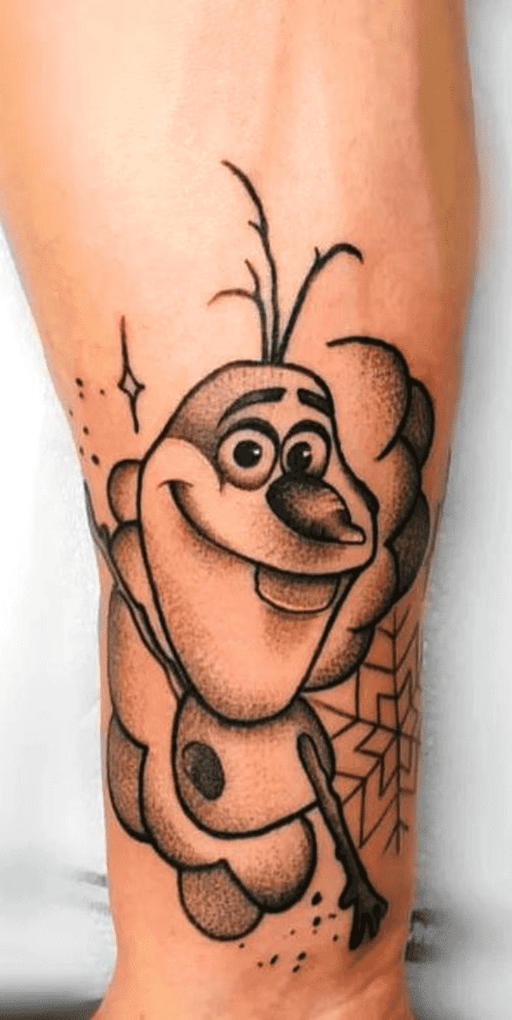 Frozen Tattoo Design Image