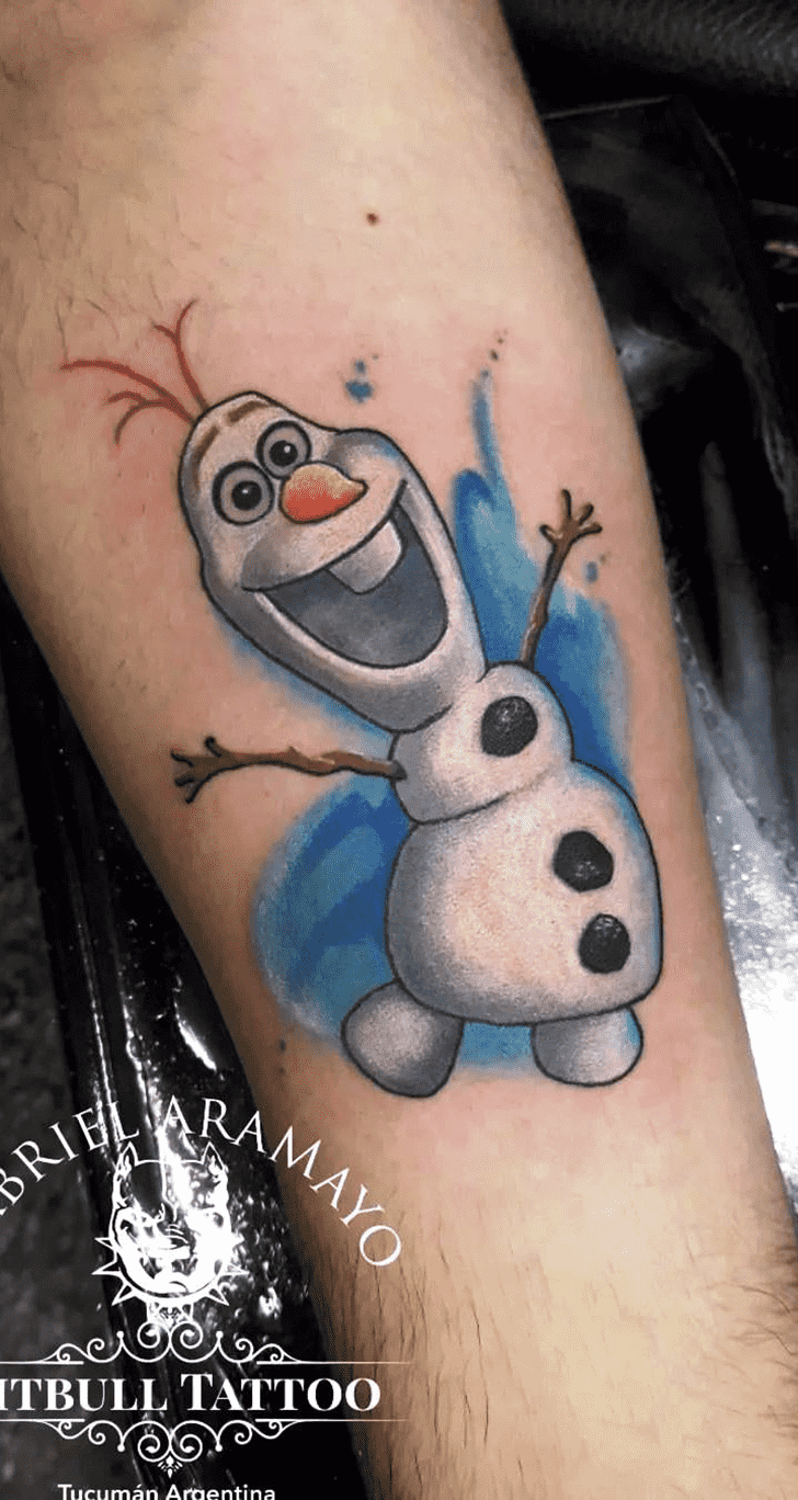 Frozen Tattoo Portrait