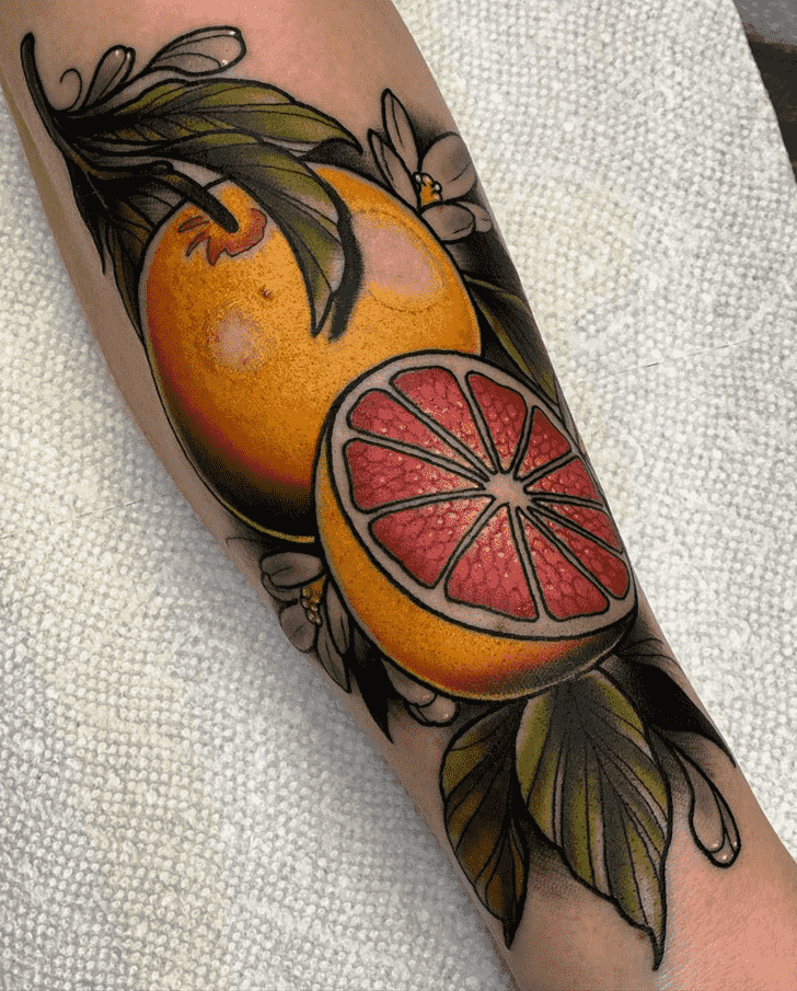 Fruit Tattoo Portrait