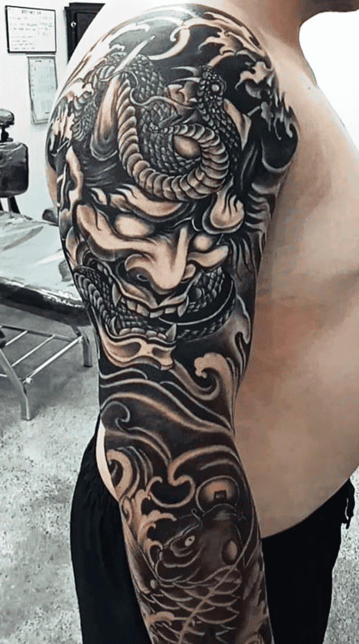 Full Sleeve Tattoo Portrait