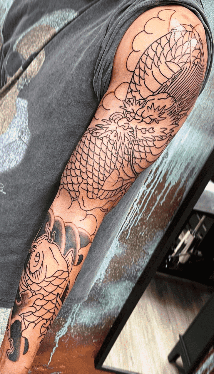 Full Sleeve Tattoo Design Image
