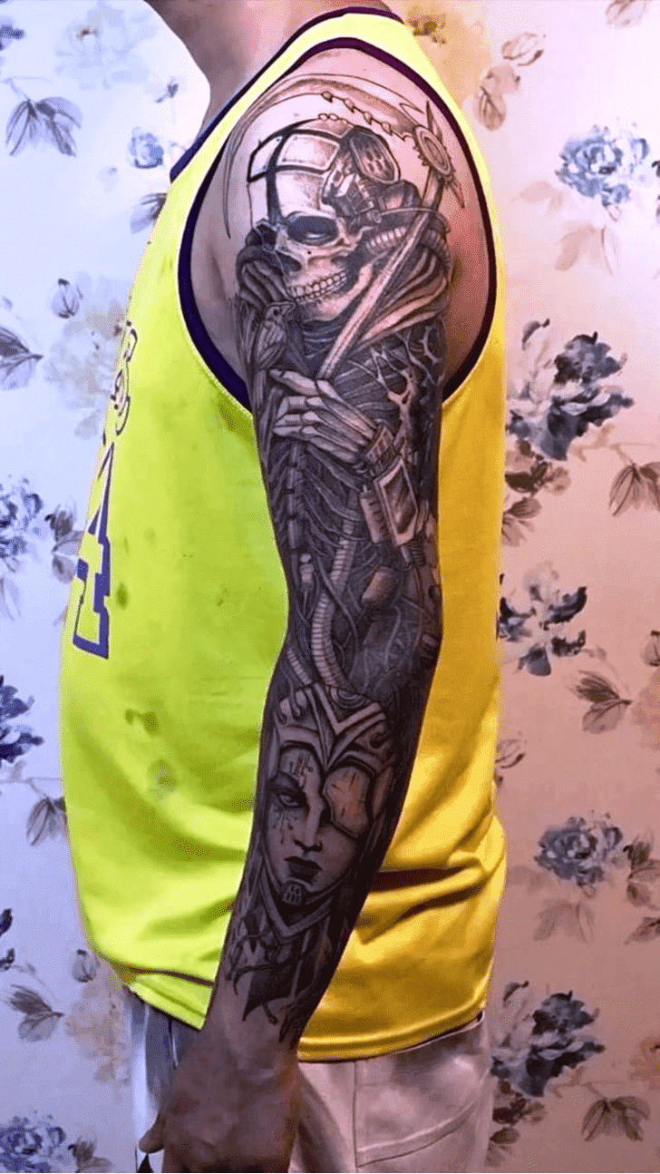 Full Sleeve Tattoo Photo