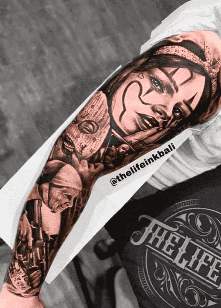 Full Sleeve Tattoo Snapshot