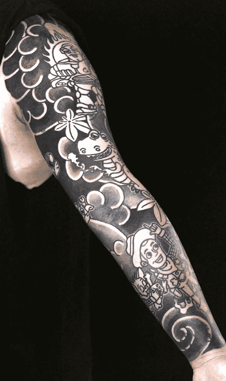 Full Sleeve Tattoo Portrait