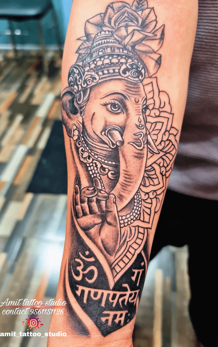 Ganesha Tattoo Ink